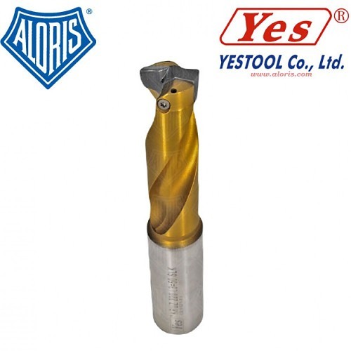 Aloris® KRUZ 250 L3 End Mill, 1 in Cutting Dia, 1.968 in Maximum Depth of Cut, Alloy Steel